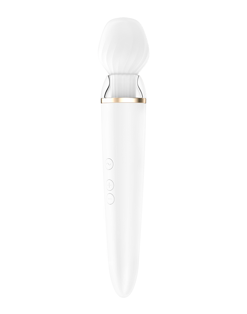 Satisfyer - Double Wand-er - Wand Vibrator - Wit