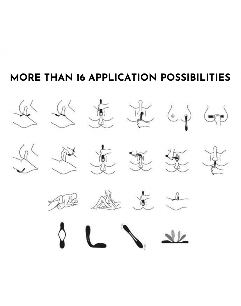 Satisfyer - Elastic Game - Multi Vibrator - Blauw