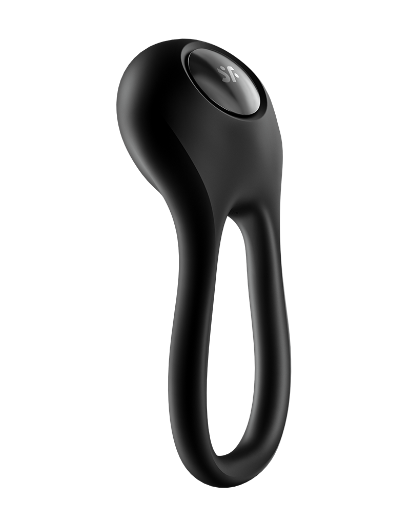 Satisfyer - Majestic Duo - Cockring Vibrator - Zwart