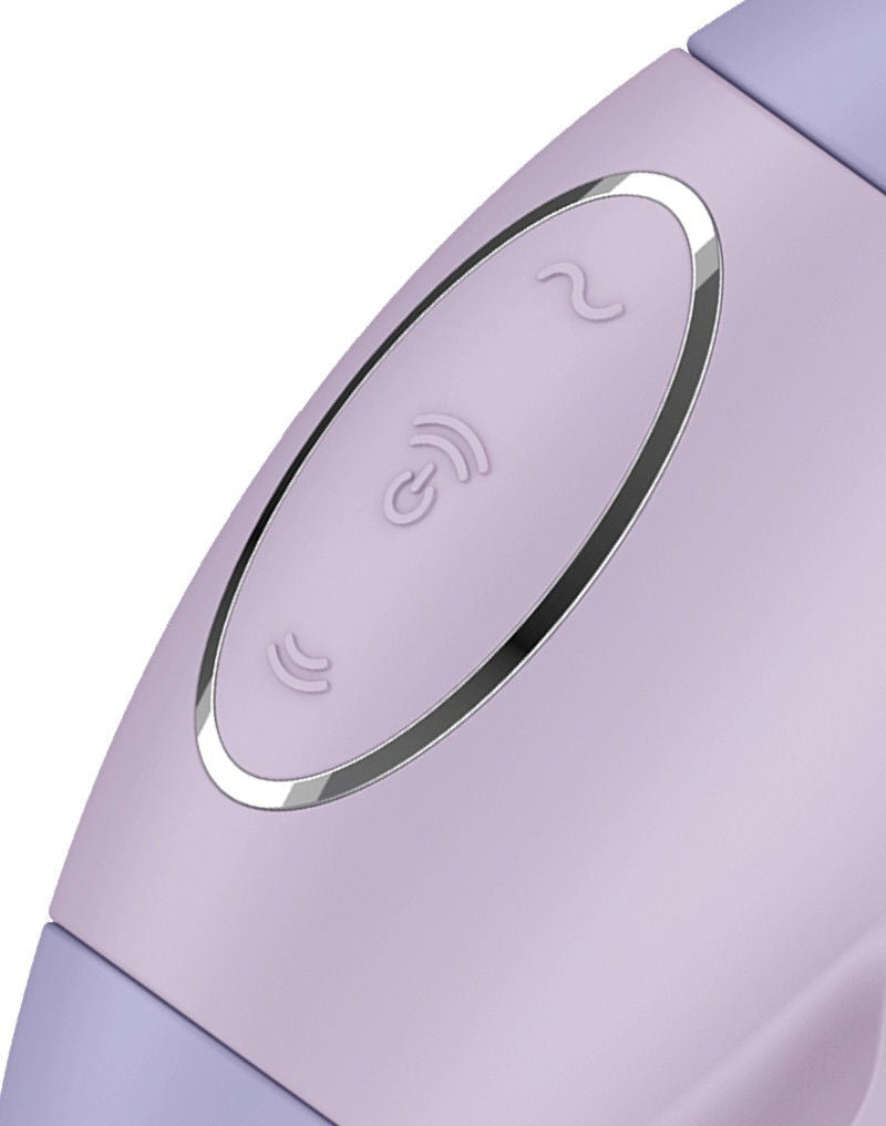 Satisfyer - Mission Control - Luchtdruk Vibrator - Paars