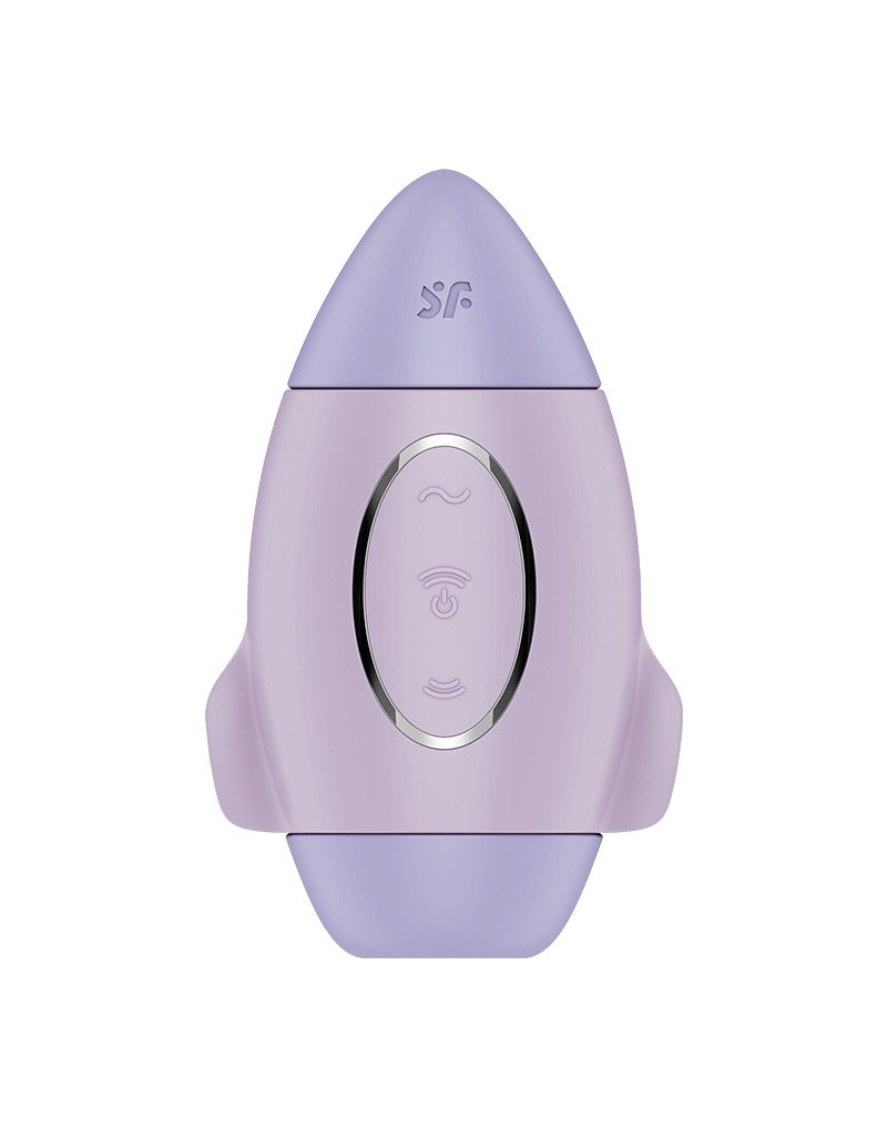 Satisfyer - Mission Control - Luchtdruk Vibrator - Paars
