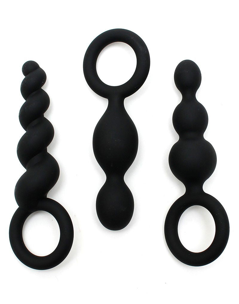 Satisfyer Booty Call Black (set of 3)
