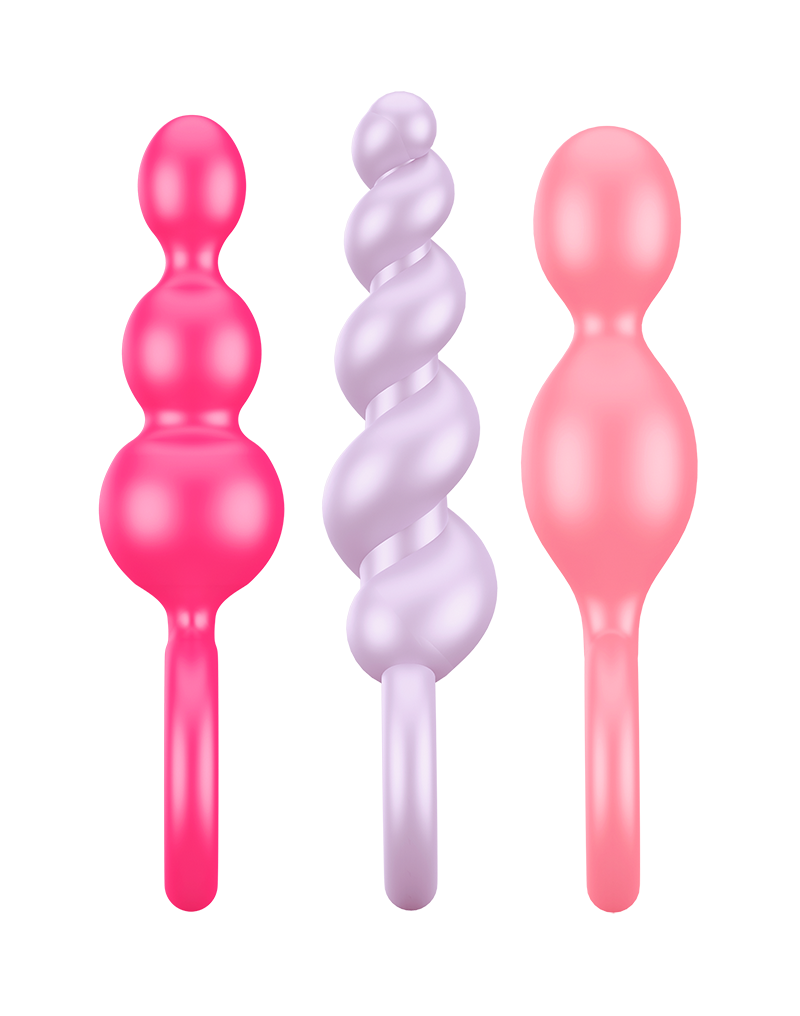 Satisfyer - Booty Call Coloured (set of 3)