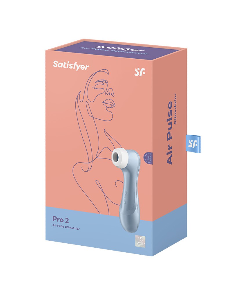Satisfyer - Pro 2 Generation 2 - Air Pulse Vibrator - Blauw
