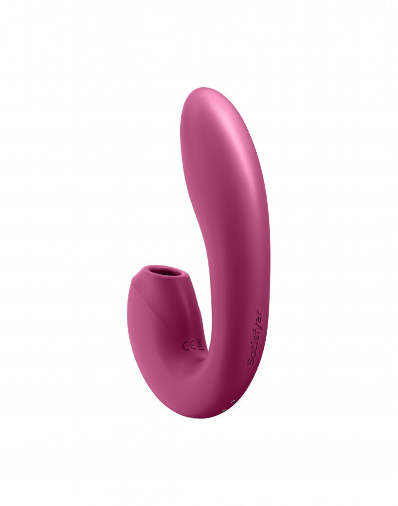 Satisfyer - Sunray - Luchtdruk + G-Spot Vibrator - Berry
