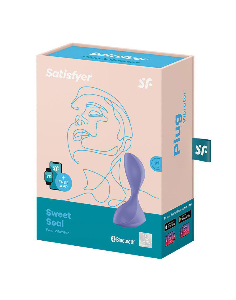 Satisfyer - Sweet Seal - Anaal Vibrator - Lila