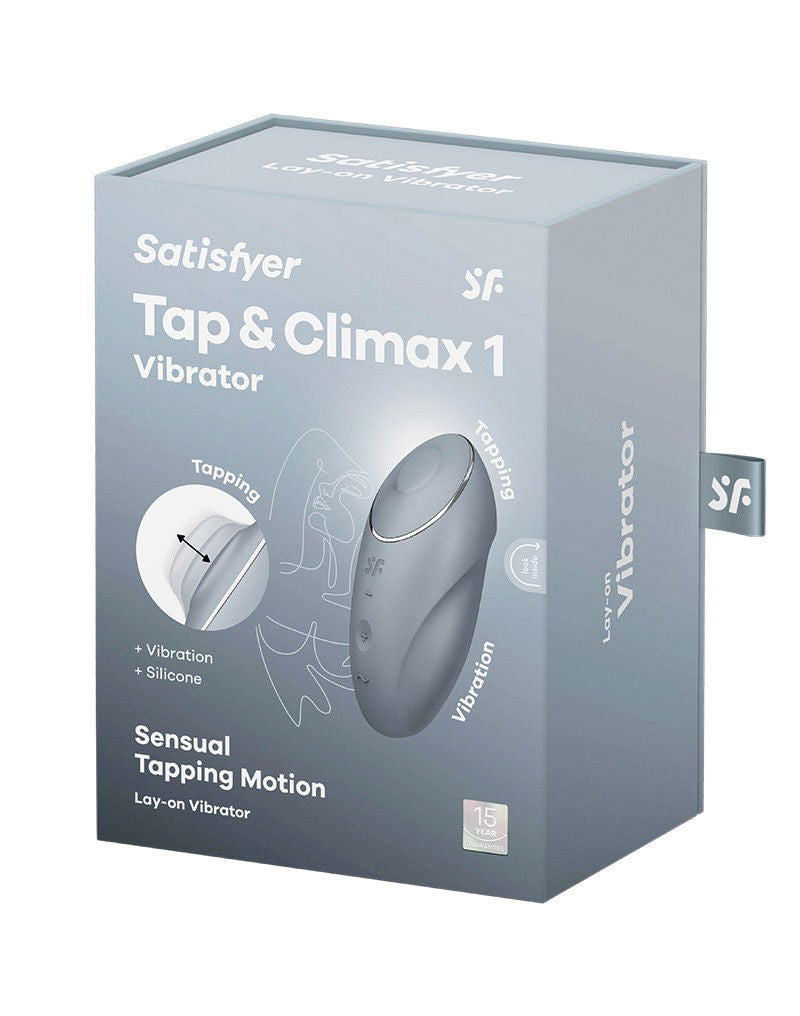 Satisfyer - Tap & Climax 1 - Blue Grey