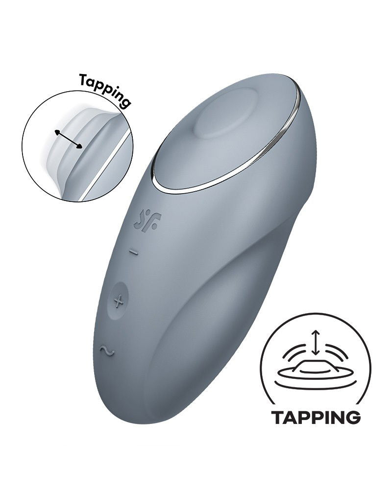 Satisfyer - Tap & Climax 1 - Blue Grey