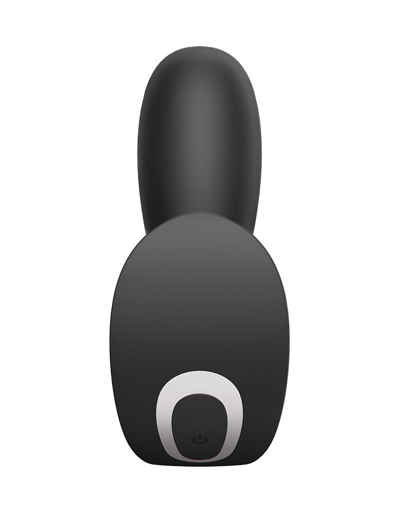 Satisfyer - Top Secret+ - Draagbare vibrator met anale stimulator - Zwart