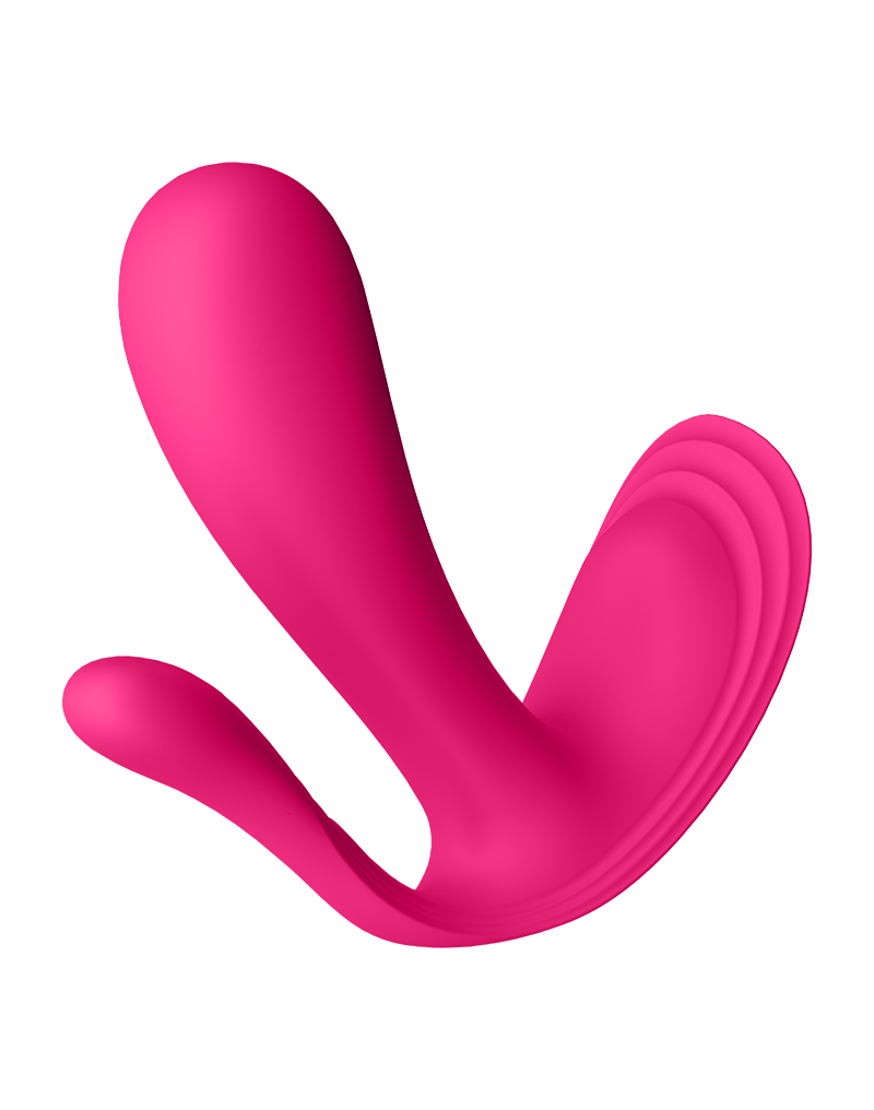 Satisfyer - Top Secret+ - Draagbare vibrator met anale stimulator - Roze