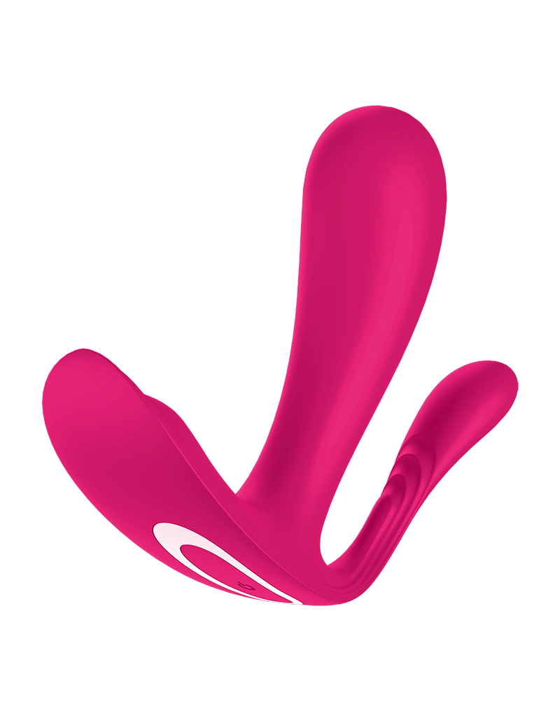 Satisfyer - Top Secret+ - Draagbare vibrator met anale stimulator - Roze