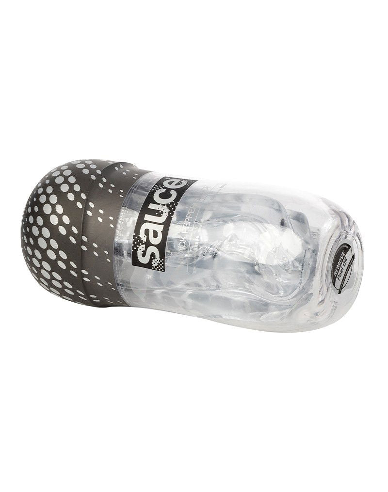 Sauce - Zwarte Peper Sauce Cup - Masturbatorhuls - Transparant