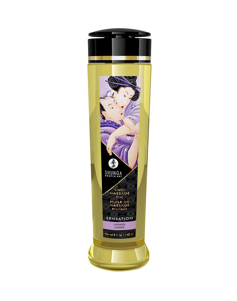 Shunga - Massage Olie - Sensation Lavender - 240 ml