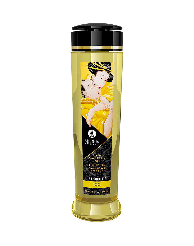 Shunga - Massage Olie - Serenity Monoi - 240 ml
