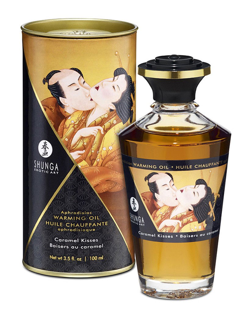 Shunga - Verwarmende Olie - Caramel Kisses - 100 ml