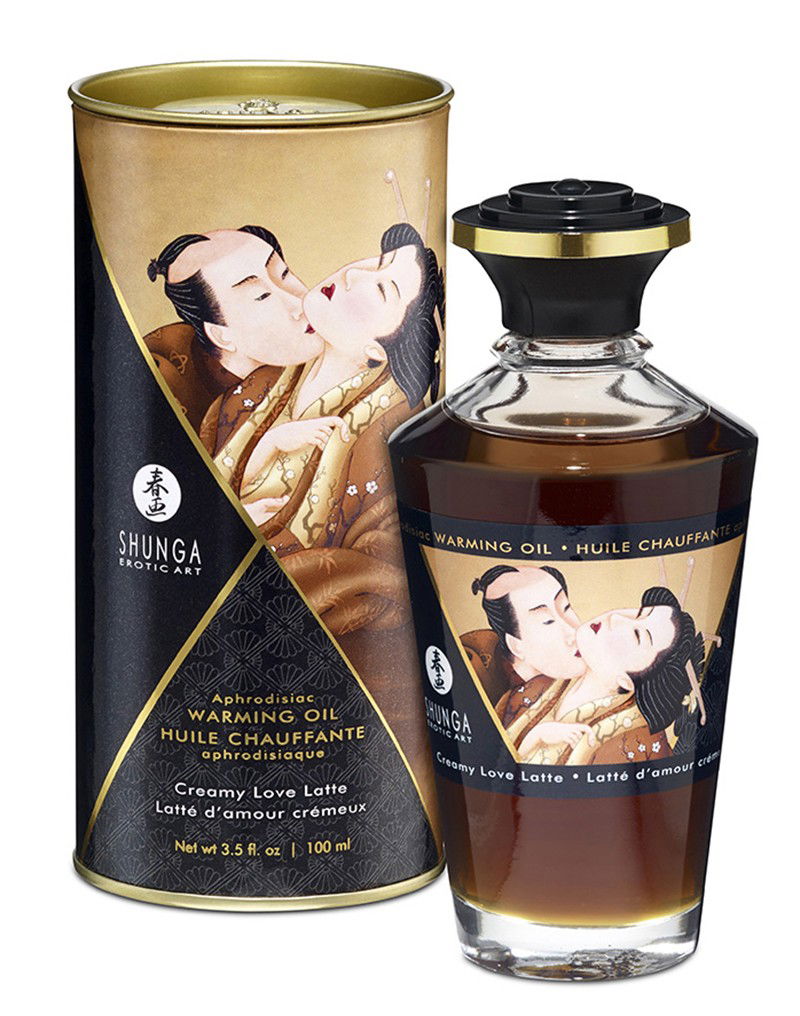 Shunga - Verwarmende Olie - Creamy Latte - 100 ml