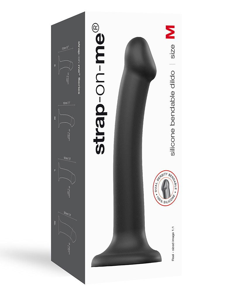 Strap-On-Me Dual Density Dildo Black M