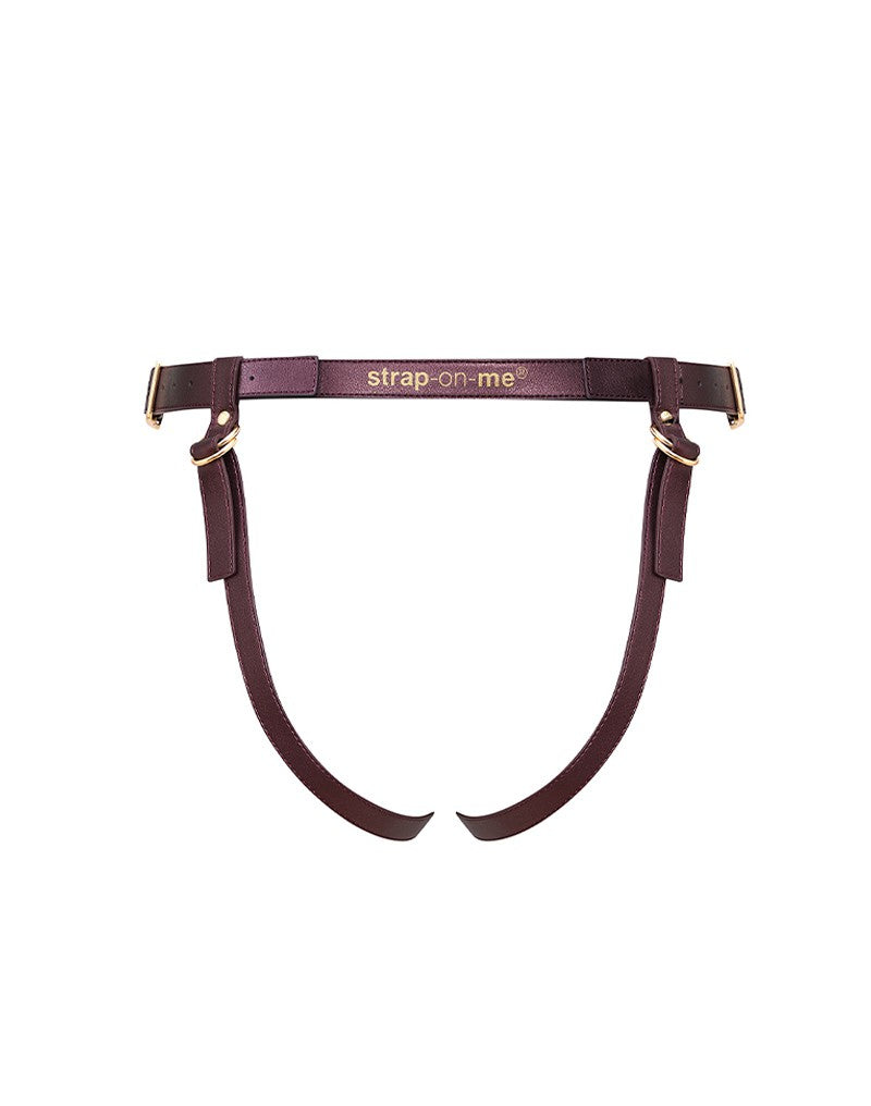 Strap-On-Me - Harnais Simili Generous - Aubergine