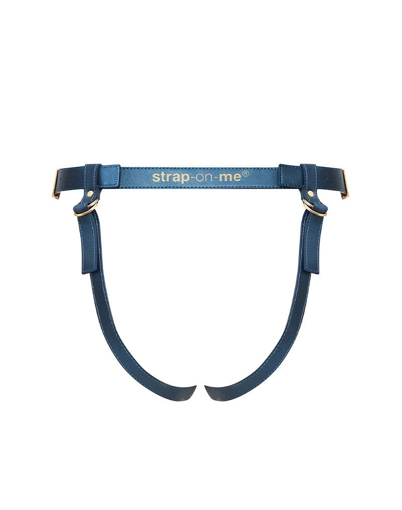 Strap-On-Me - Harnais Simili Generous - Blauw