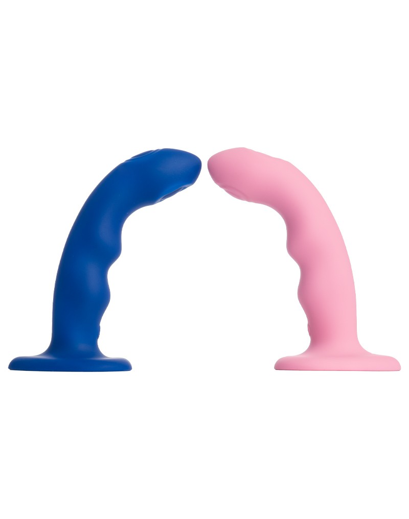Strap-On-Me - Tappende Dildo Wave - Roze Koraal