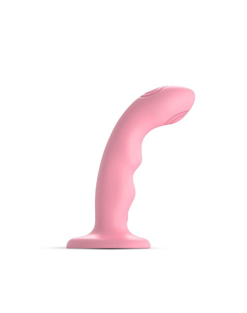Strap-On-Me - Tappende Dildo Wave - Roze Koraal