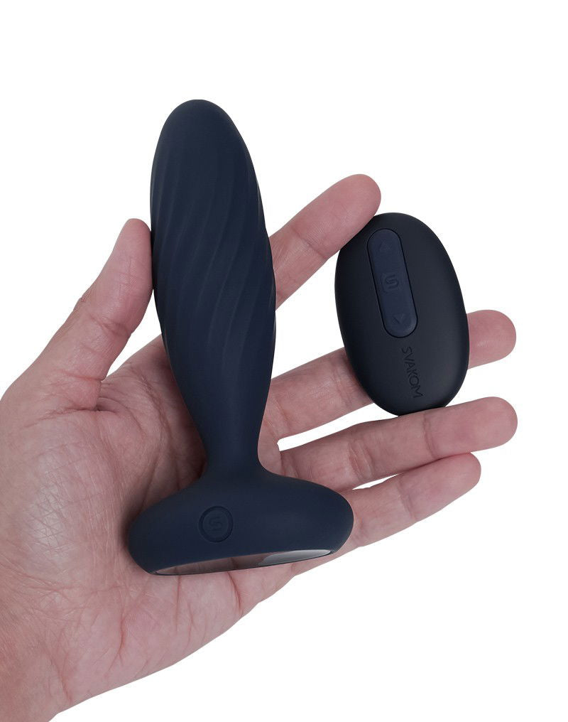 SVAKOM - Jordan - Anaal Vibrator App Controlled - Marine Blauw