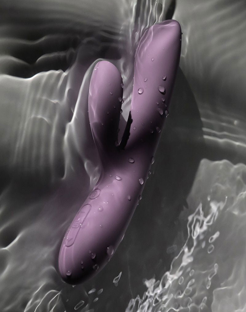 SVAKOM - Trysta Neo - Interactive Rabbit Vibrator with G-Spot Ball - Pink