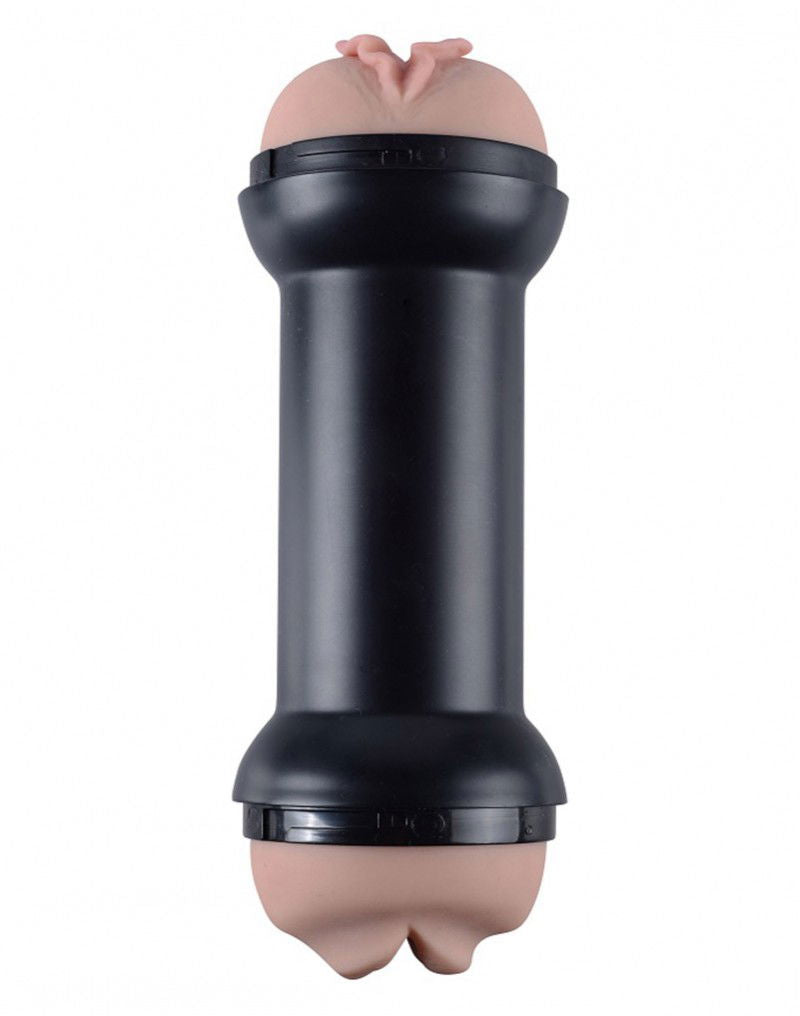 Training Master Double Side Stroker-Mouth and Pussy