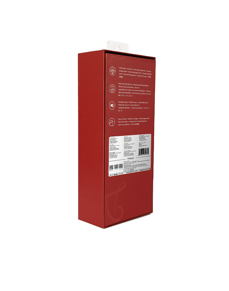 Viotec - Firelick - Mini Wand Vibrator - Goud & Wijnrood