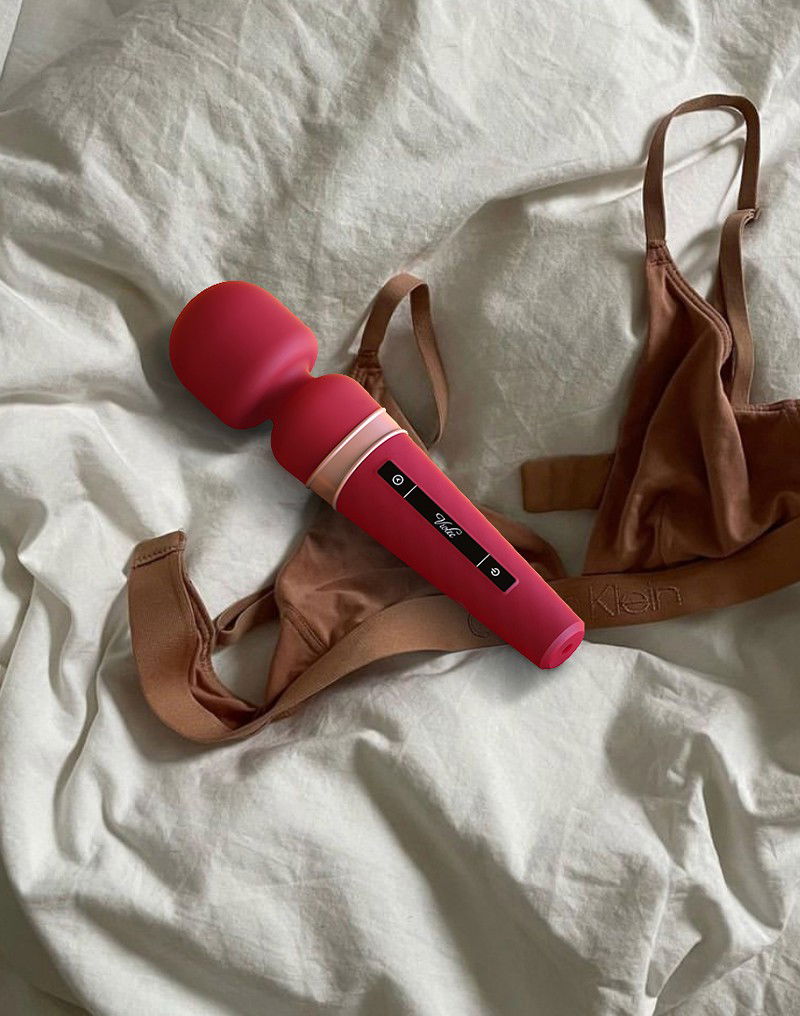 Viotec - Titan - Staafvibrator - Goud & Wijnrood