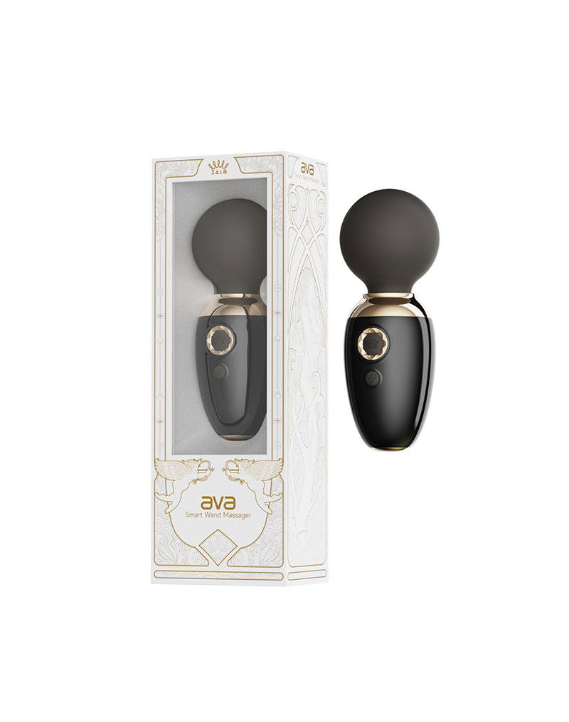 ZALO - Ava - Verwarming Mini Wandvibrator (met appbediening) - Zwart