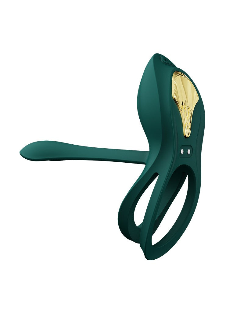 ZALO - Bayek - Cockring Vibrator (met afstandsbediening) - Groen
