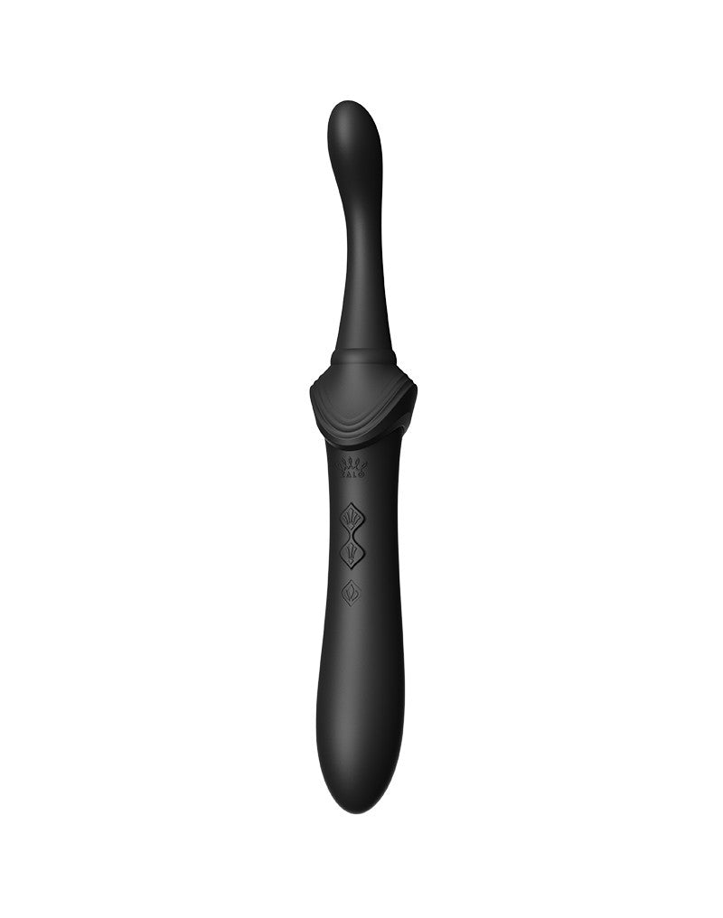 ZALO - Bess 2 - Verwarmende Clitoris Massager met 4 opzetstukken - Zwart