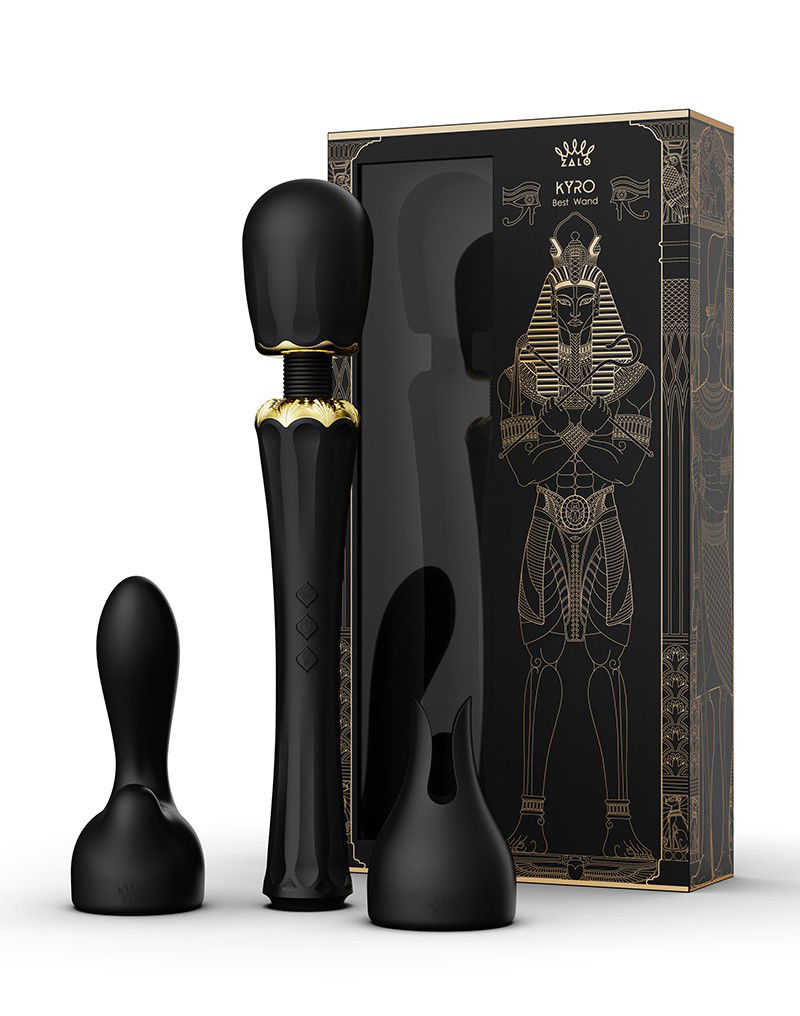 ZALO - Kyro - Wand Vibrator - Zwart