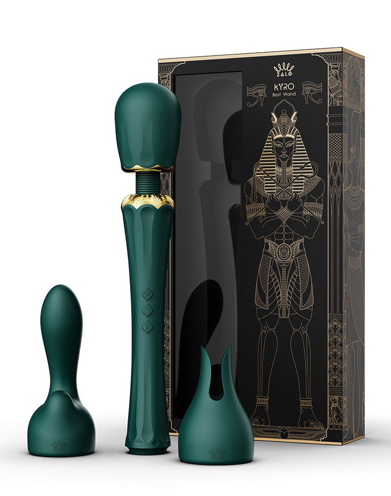 ZALO - Kyro - Wand Vibrator - Groen