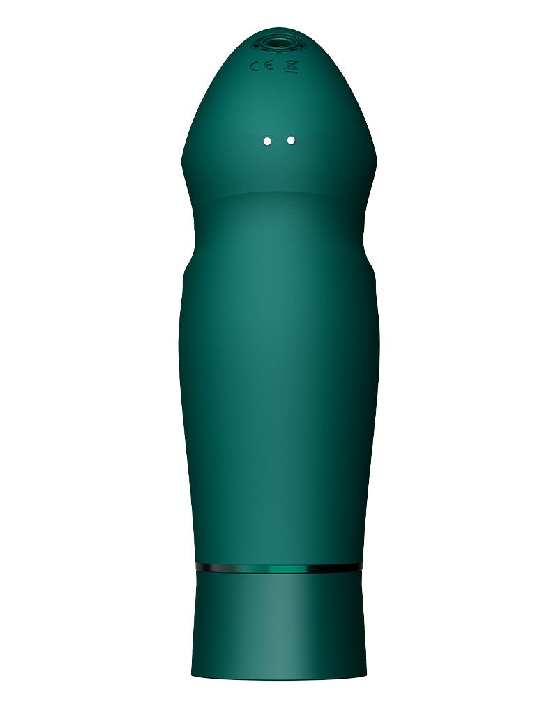 ZALO - Sesh - Verwarmende Vibrator met Afstandsbediening - Groen