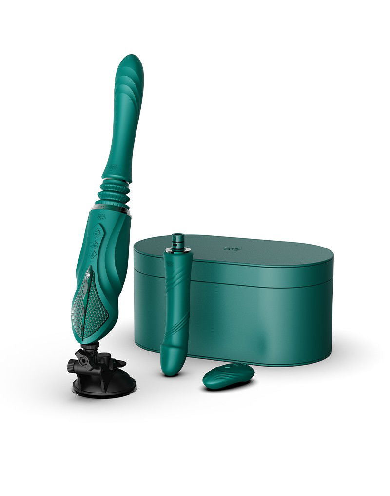 ZALO - Sesh - Verwarmende Vibrator met Afstandsbediening - Groen