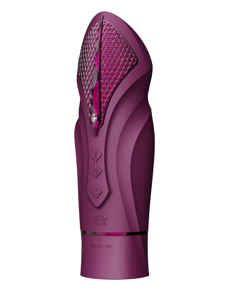 ZALO - Sesh - Verwarmende Vibrator met Afstandsbediening - Paars