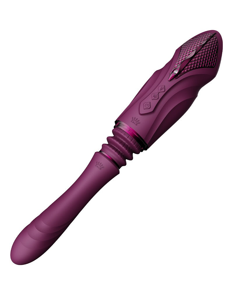 ZALO - Sesh - Verwarmende Vibrator met Afstandsbediening - Paars