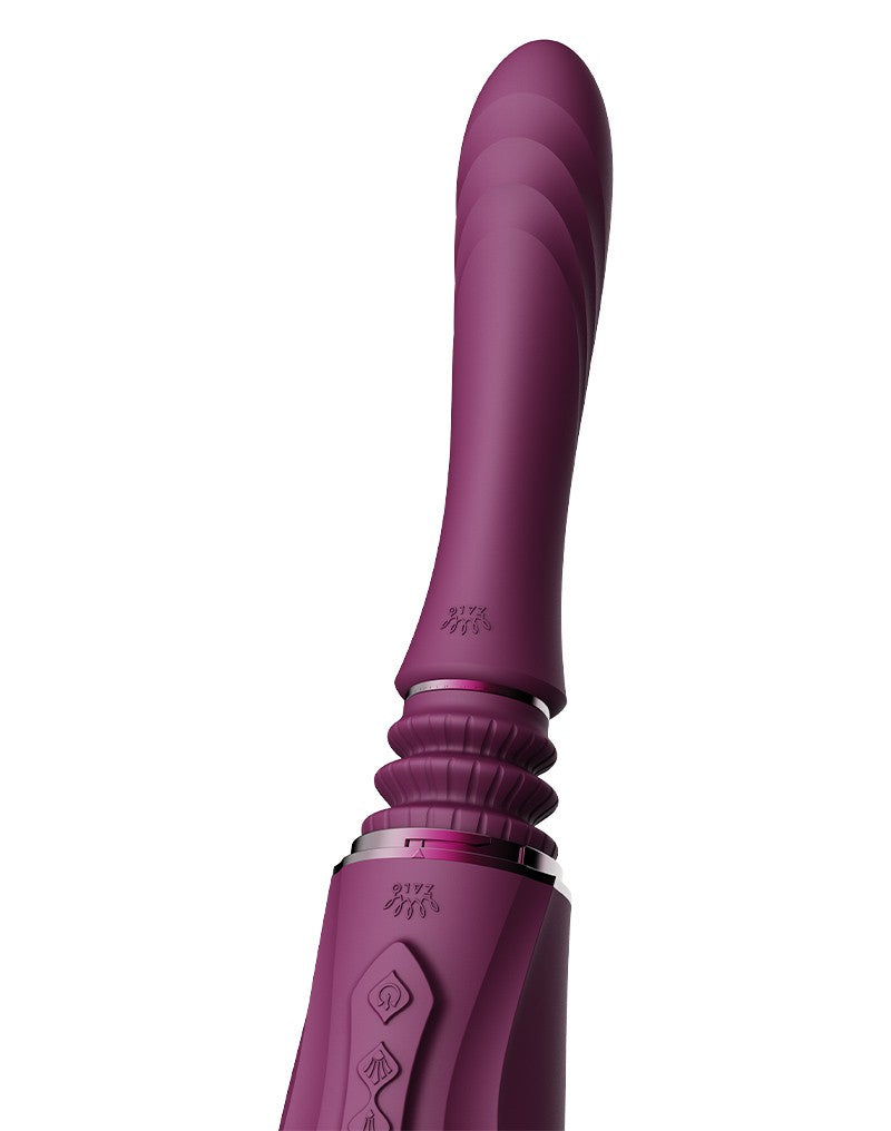 ZALO - Sesh - Verwarmende Vibrator met Afstandsbediening - Paars