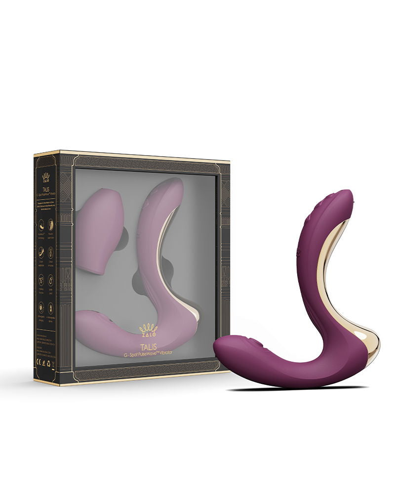 ZALO - Talis - G-Spot Pulsewave Vibrator - Paars