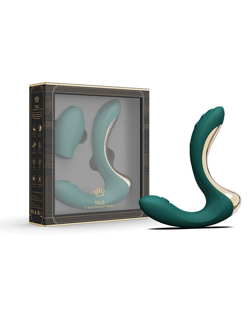 ZALO - Talis - G-Spot Pulsewave Vibrator - Groen