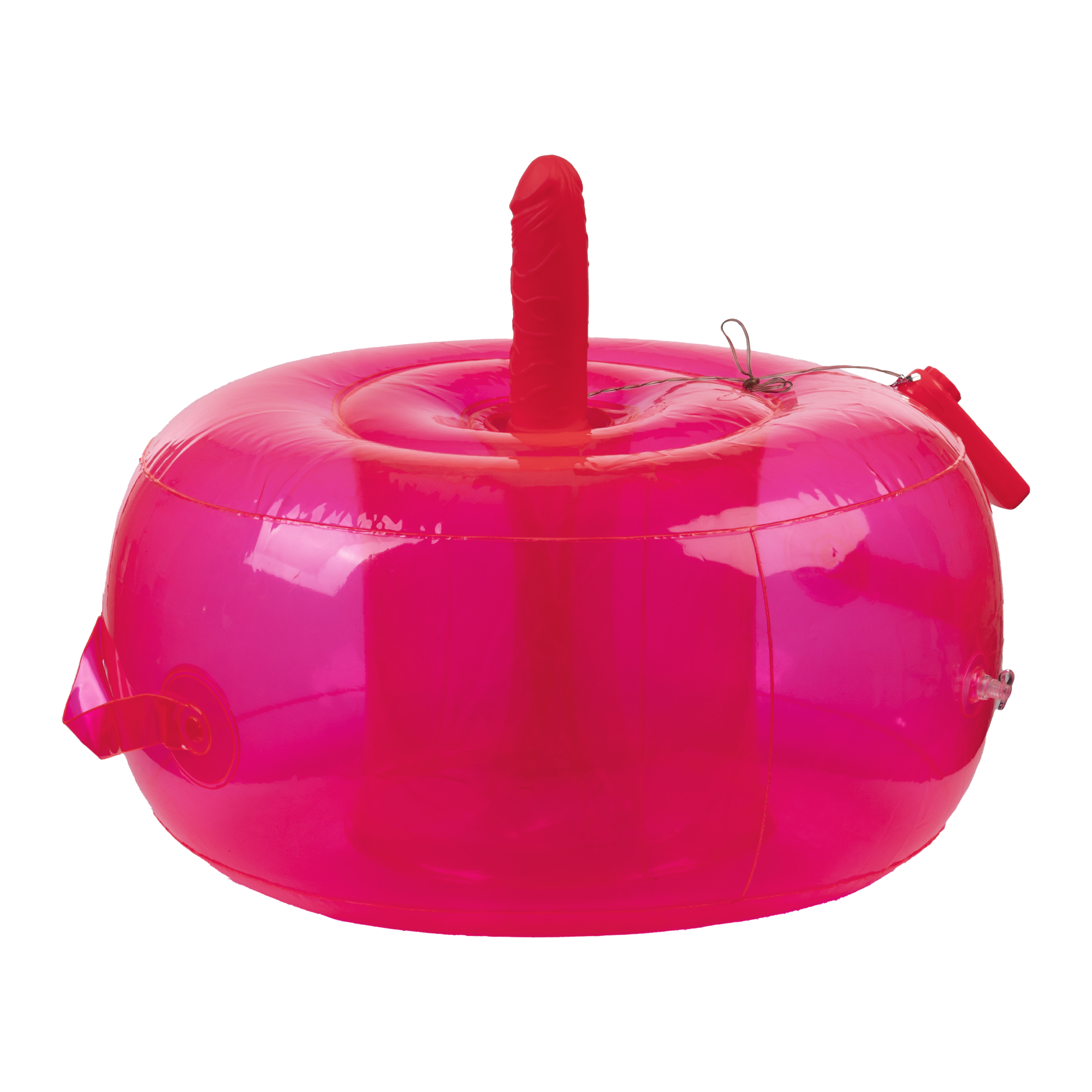 Inflatable Fun Cushion - met Ding Dong en afstandsbediening - Roze