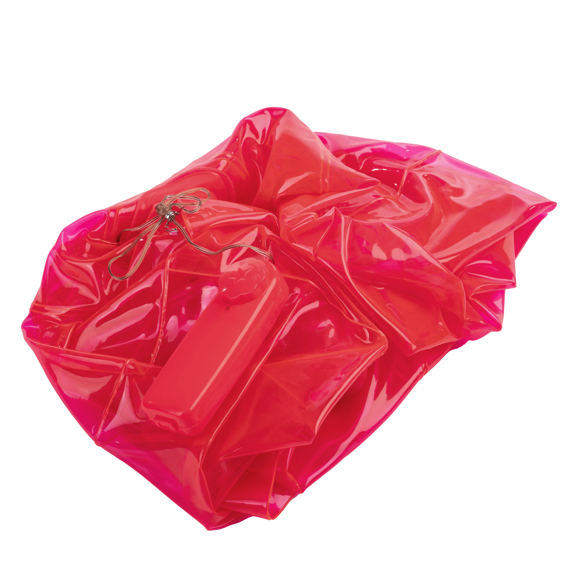 Inflatable Fun Cushion - met Ding Dong en afstandsbediening - Roze