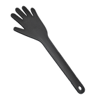 Rimba - Zweep handje, met metaal strip aan binnenzijde ter versteviging