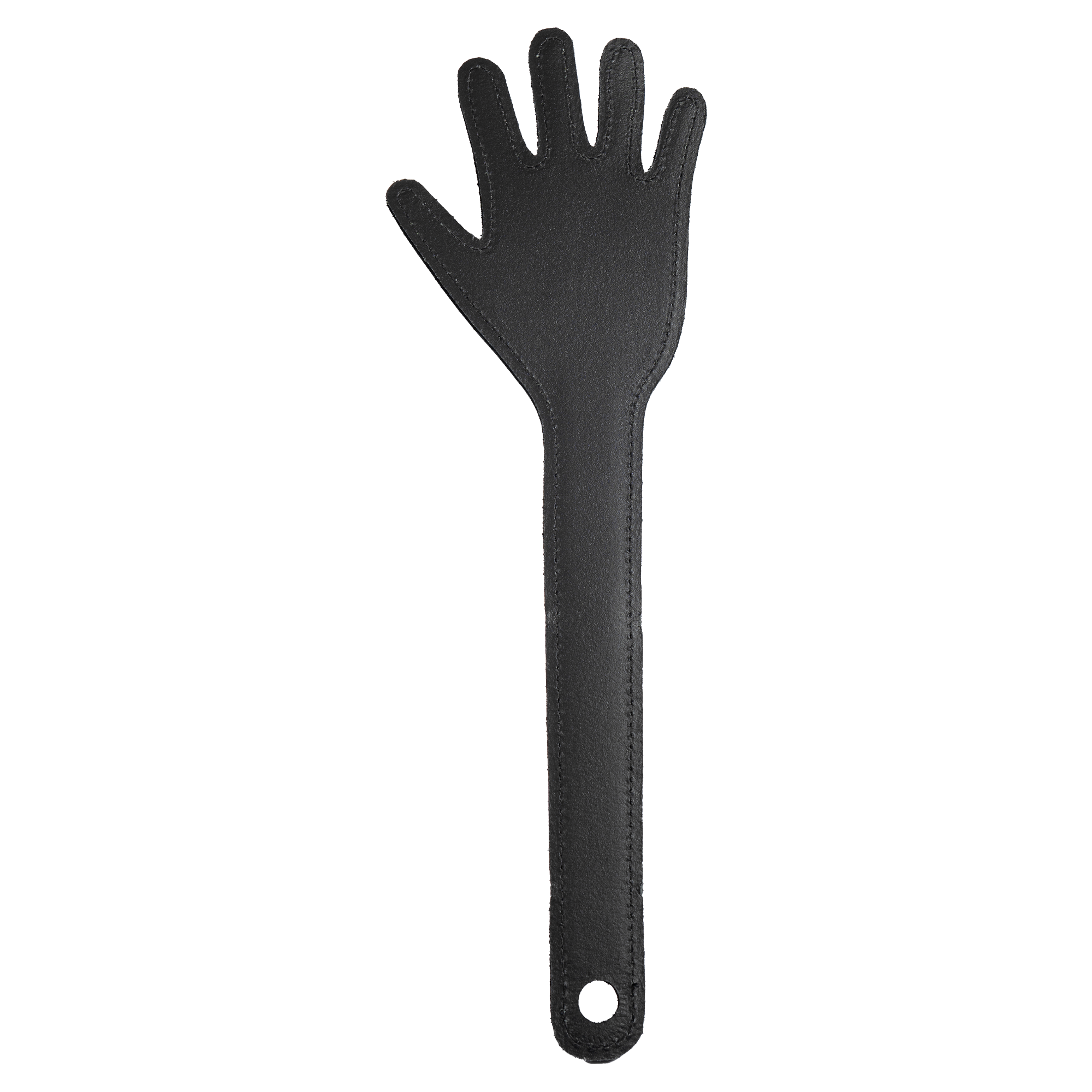 Rimba - Zweep handje, met metaal strip aan binnenzijde ter versteviging