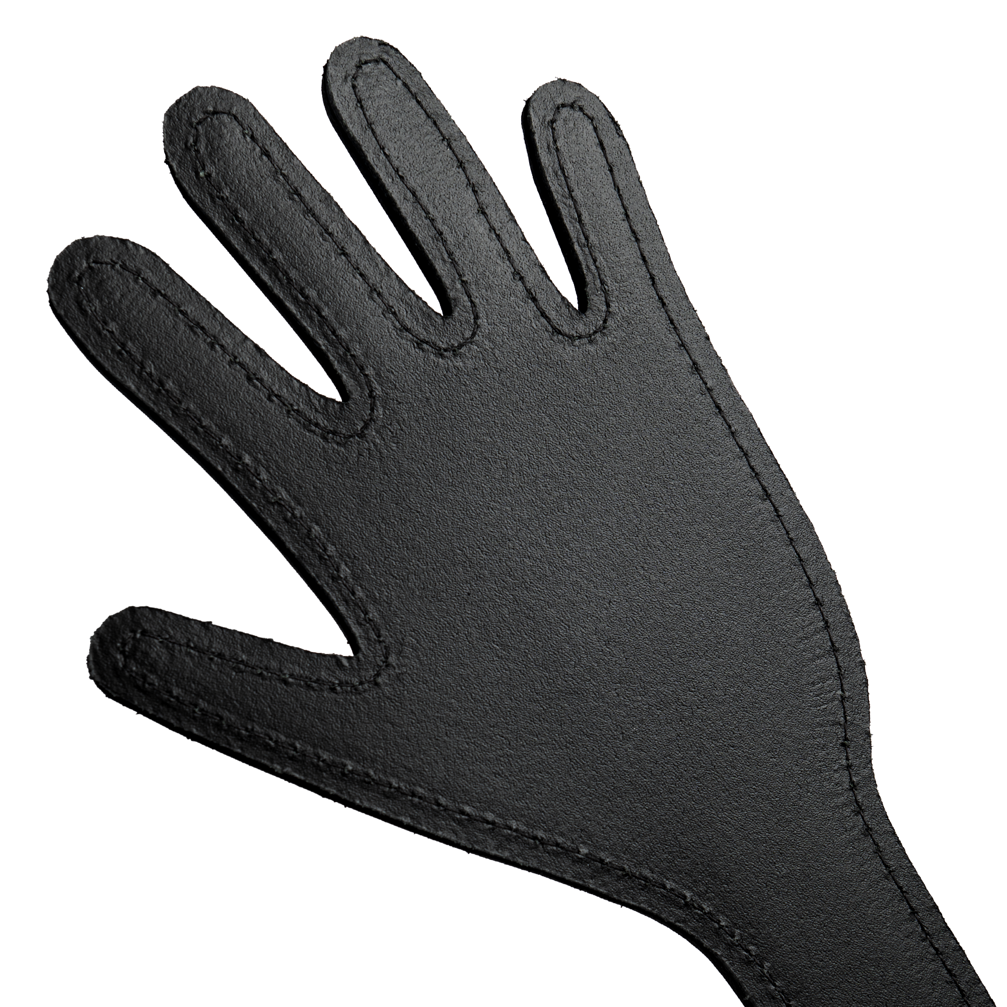 Rimba - Zweep handje, met metaal strip aan binnenzijde ter versteviging