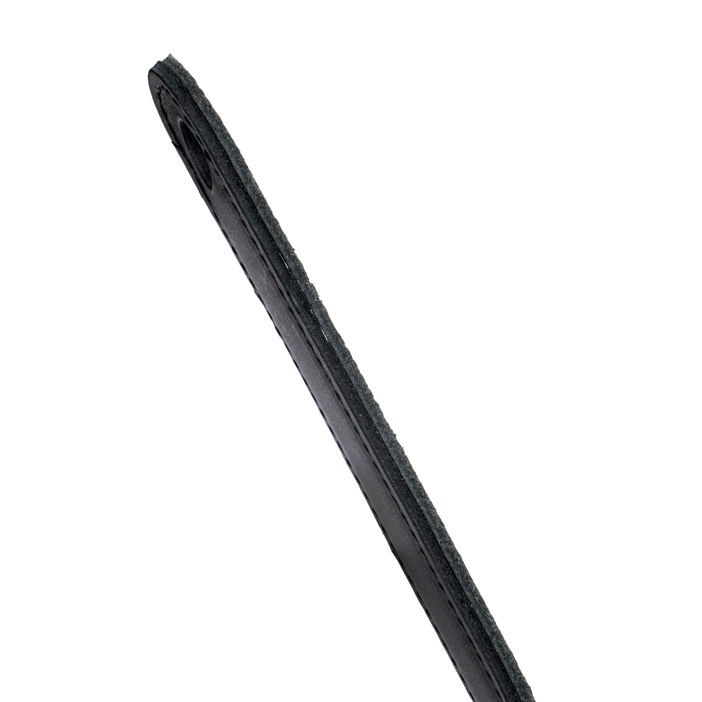 Rimba - Zweep handje, met metaal strip aan binnenzijde ter versteviging