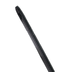 Rimba - Zweep handje, met metaal strip aan binnenzijde ter versteviging