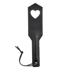 Rimba - Kleine paddle zweep met uitgesneden hartje